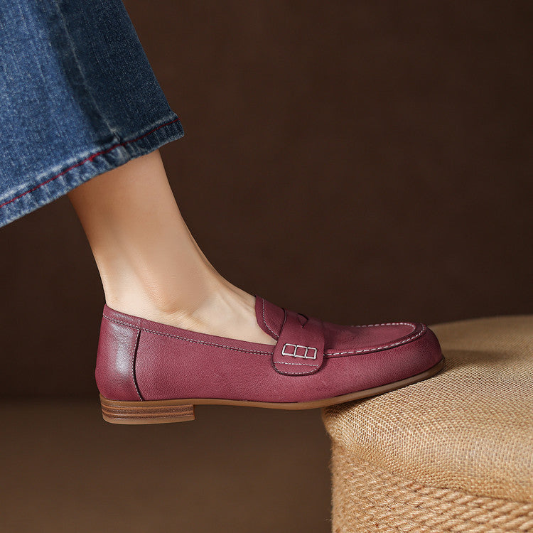 Kehlani - Genuine Leather Loafers