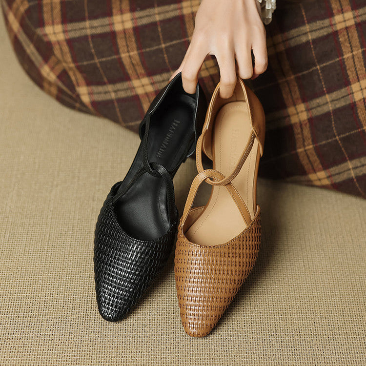 Colbie - Genuine Leather Heels