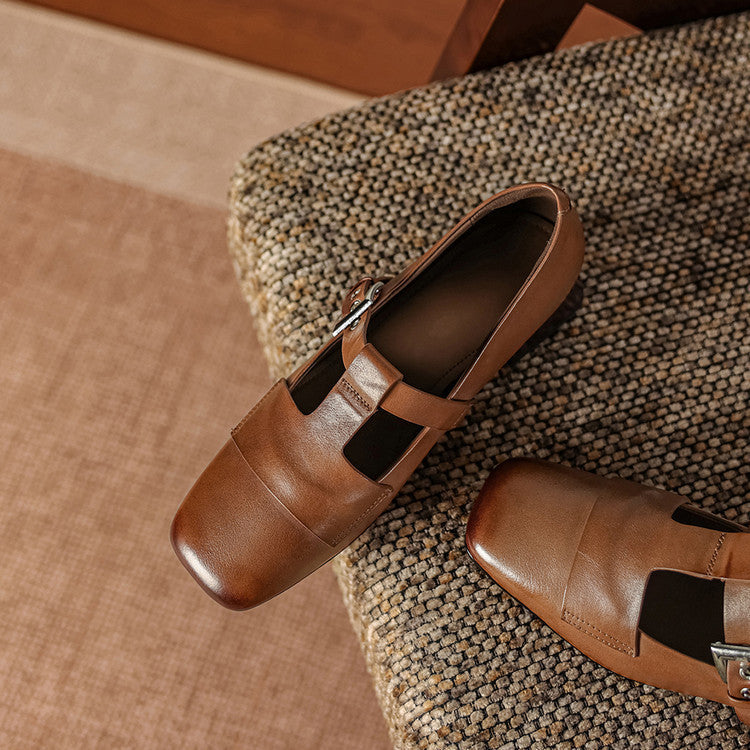 Matilda - Genuine Leather Heels