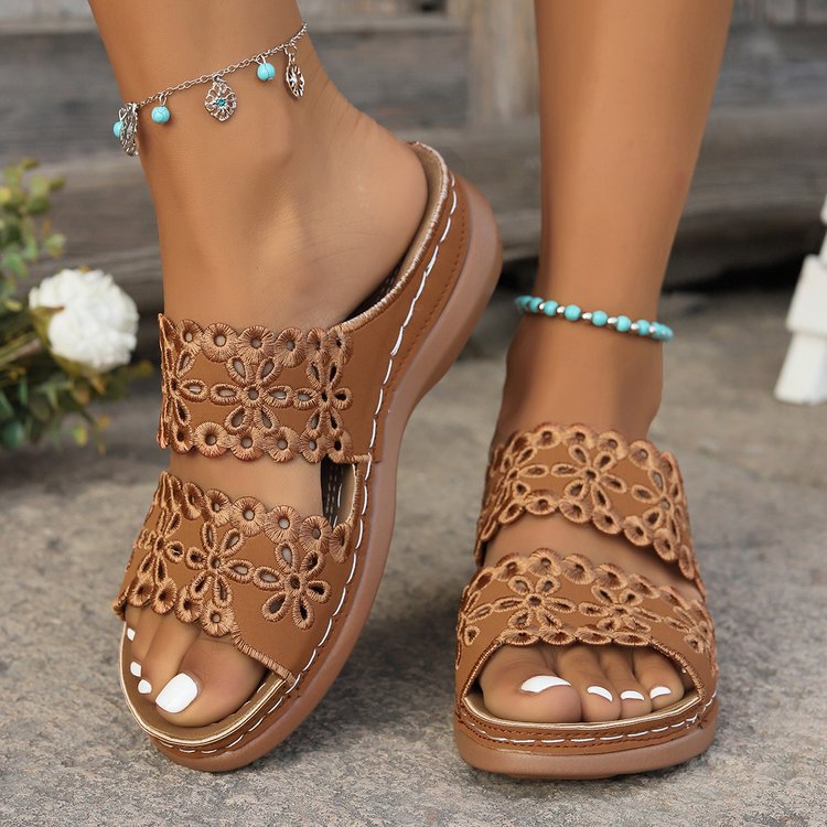 Joanna - Floral Sandal