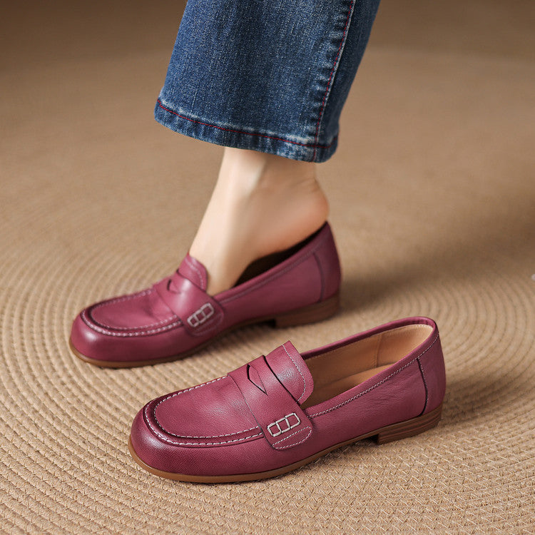 Kehlani - Genuine Leather Loafers