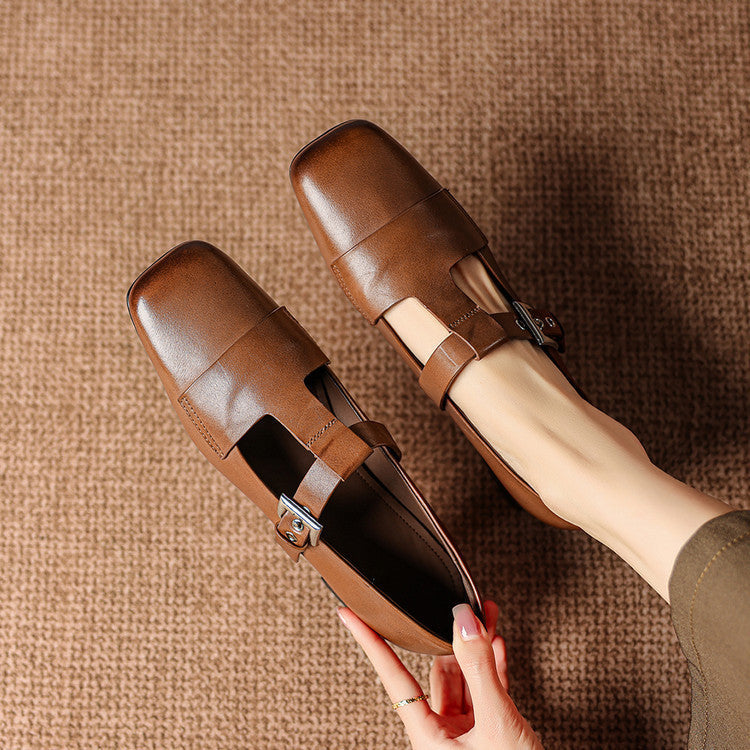 Matilda - Genuine Leather Heels
