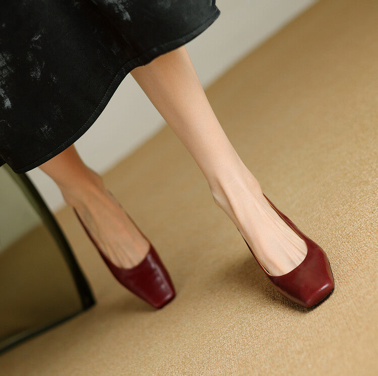 Romi - Genuine Leather Slingbacks