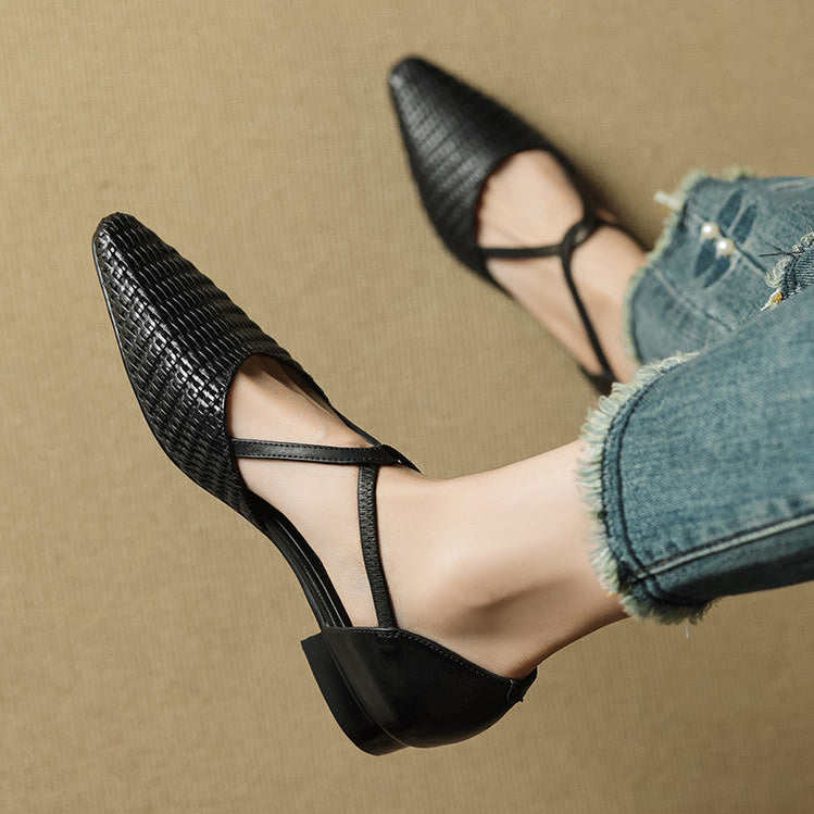 Colbie - Genuine Leather Heels