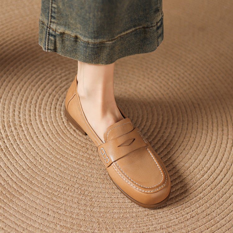Kehlani - Genuine Leather Loafers