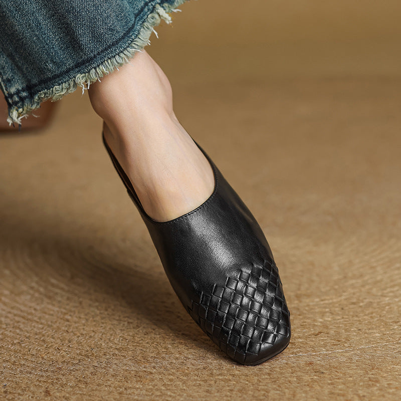 Paula - Geniune Leather Mules