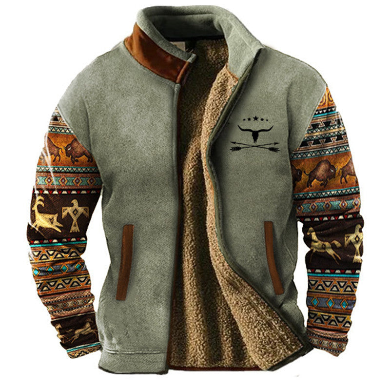 Mathew – Casual Fleece Jacket for Men