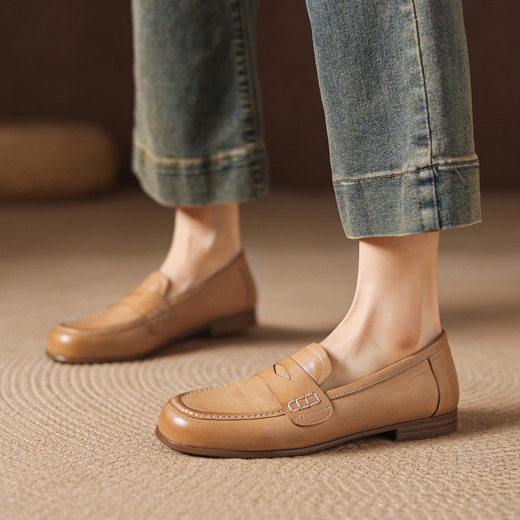 Kehlani - Genuine Leather Loafers