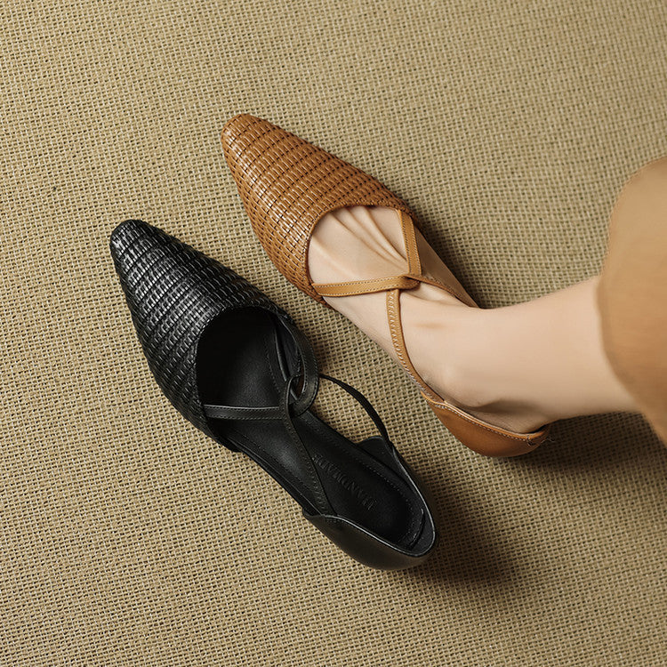 Colbie - Genuine Leather Heels