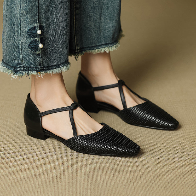 Colbie - Genuine Leather Heels