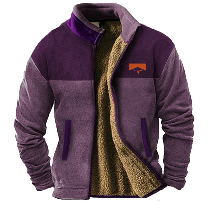 Mathew – Casual Fleece Jacket for Men
