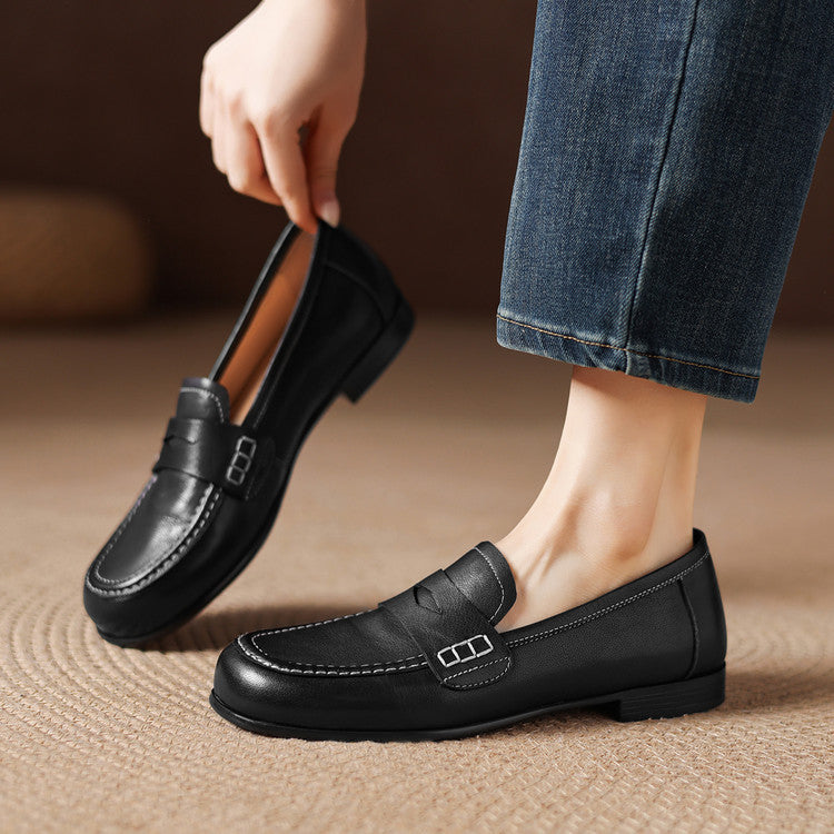 Kehlani - Genuine Leather Loafers