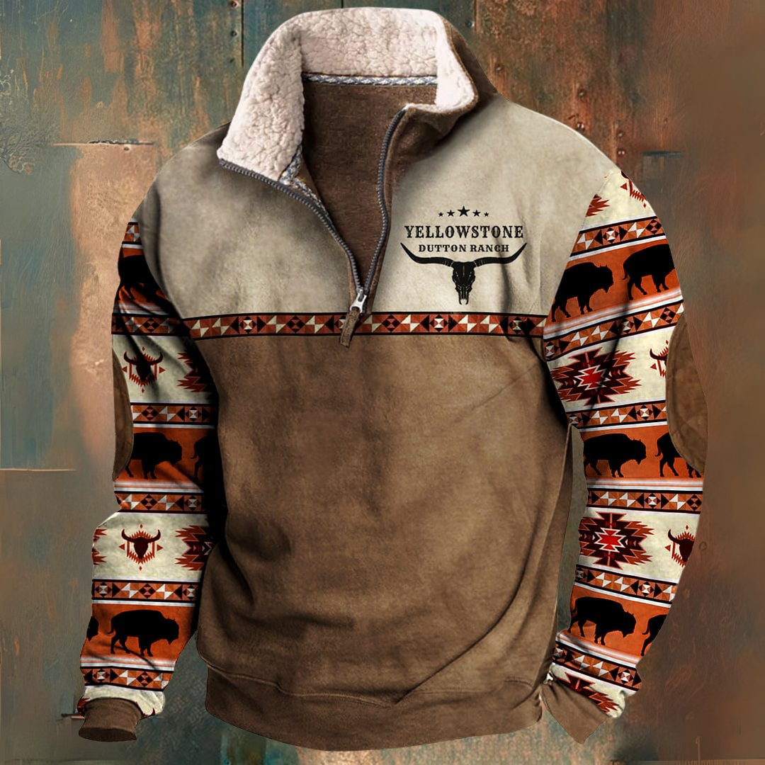 Alan - Autumn-Winter Half-Zip Jacket