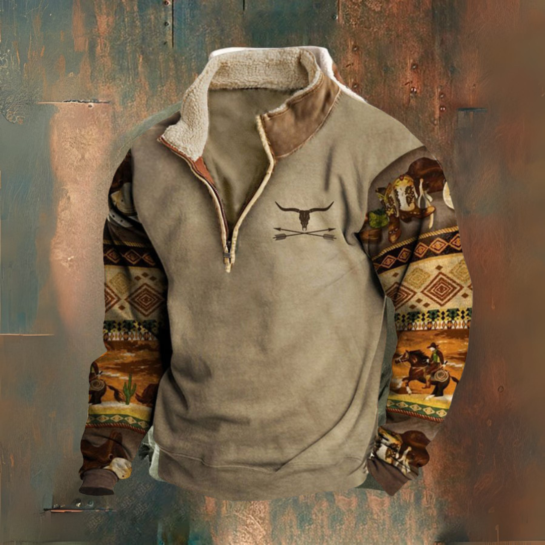 Dan - Autumn-Winter Half-Zip Jacket