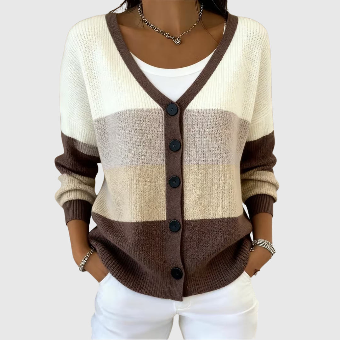 Margot – Knitted Button-Up Jacket