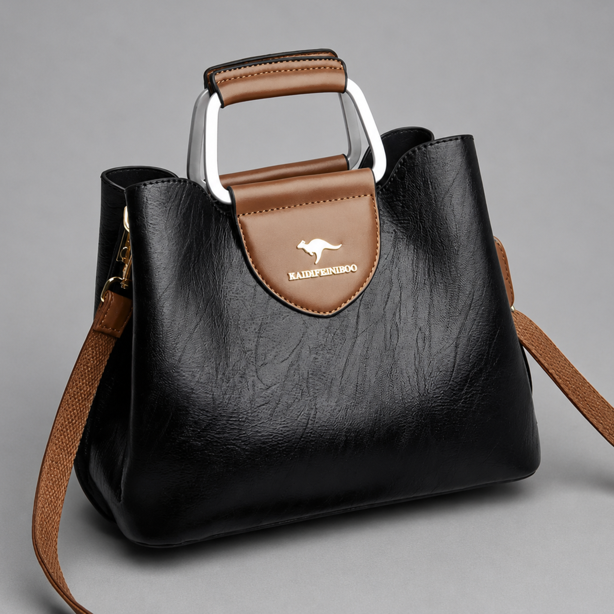 Felizza - Structured Vegan Leather Handbag
