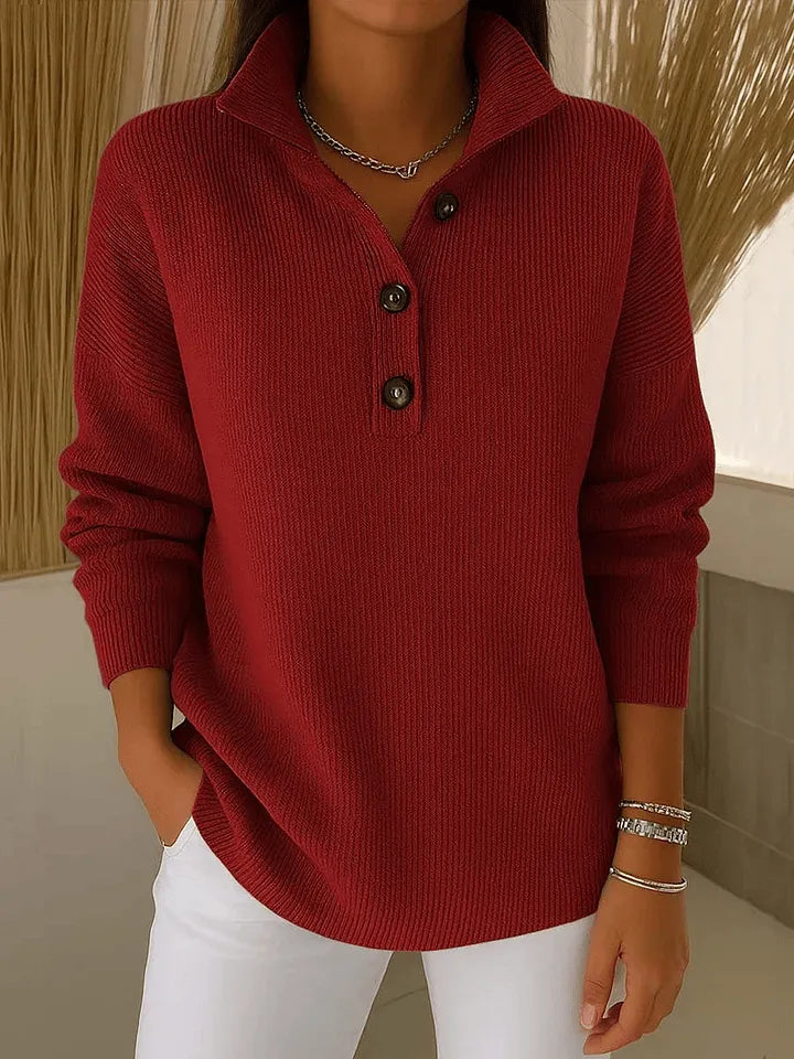 Remi – Polo V-Neck Sweater