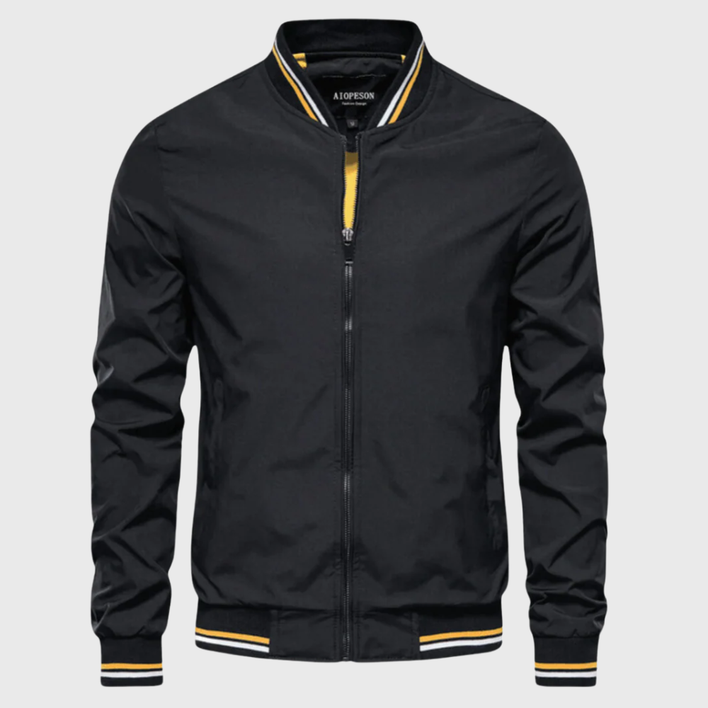 Alden – Classic Bomber Jacket with Refined Finish