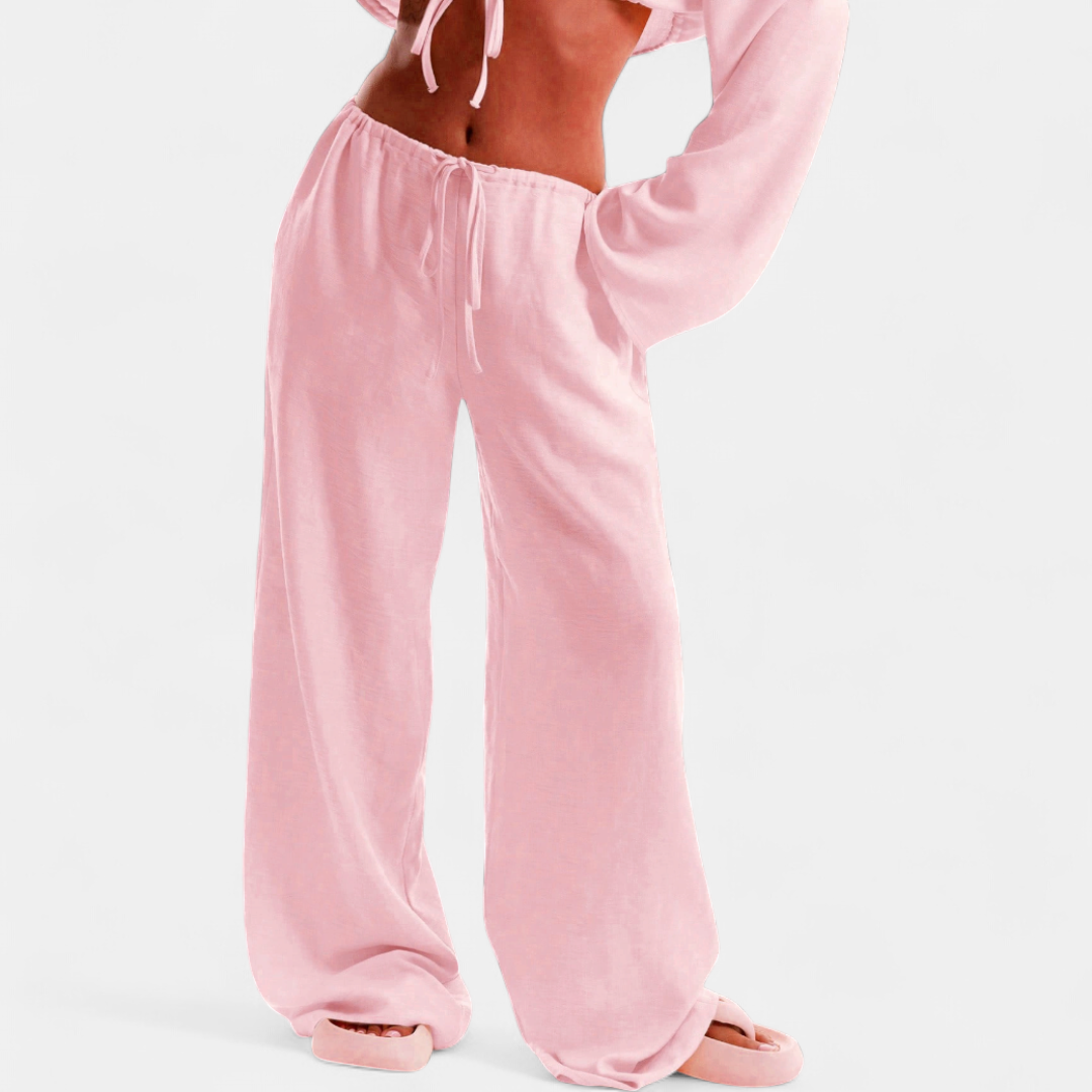 Corie – Relaxed Wide Leg Casual Pants