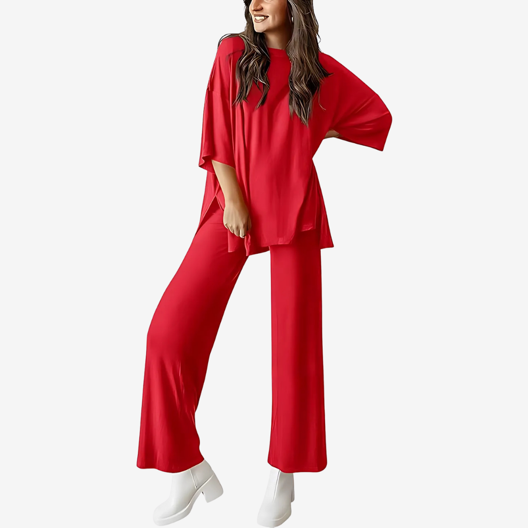Zally – Effortless Two-Piece Lounge Set