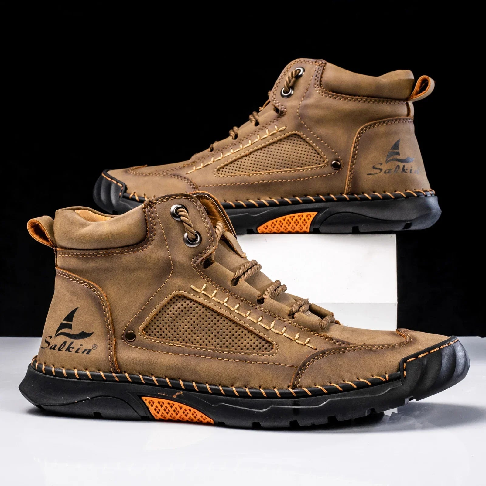 James – Premium Leather High Top Shoes