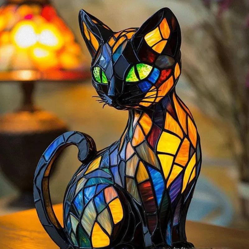 Mira - Colored Cat Lamp