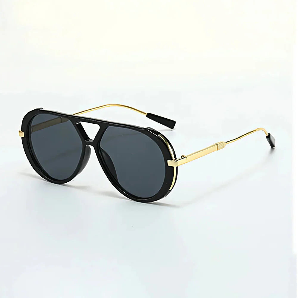 Carie - Retro Aviator Sunglasses