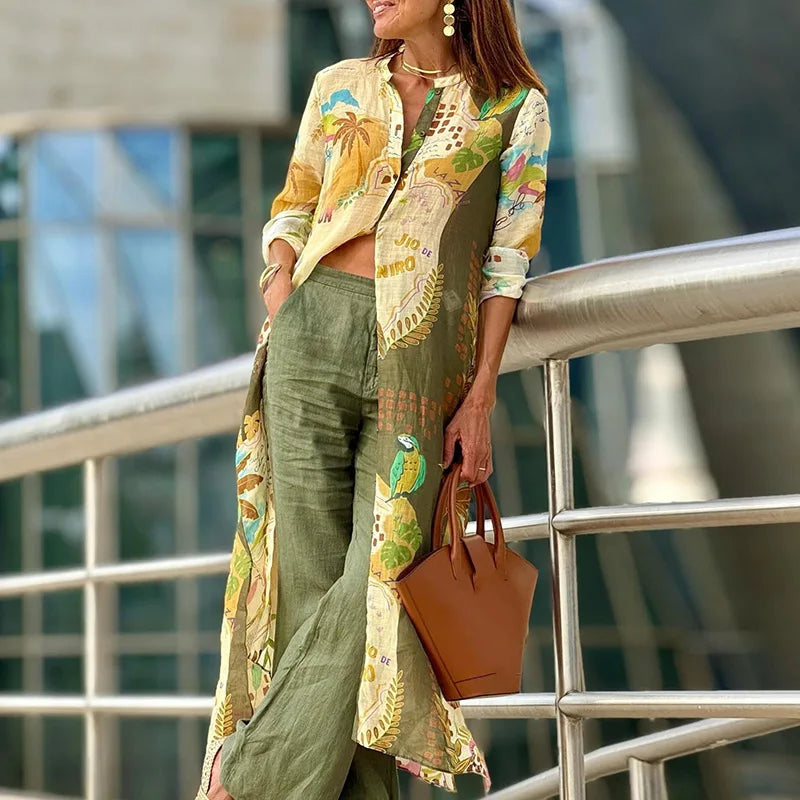 Lassy – Linen Co-ord Set for Effortless Summer Elegance