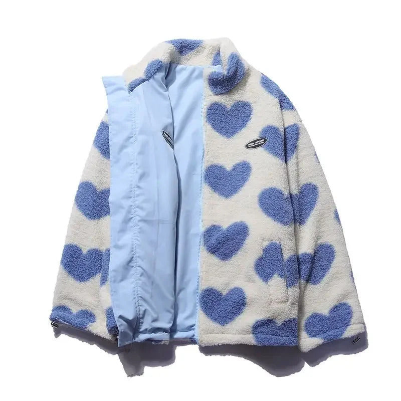 Daisy – Reversible Heart-Pattern Jacket
