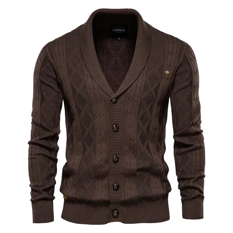 Patrick – Men’s Button-Up Cardigan