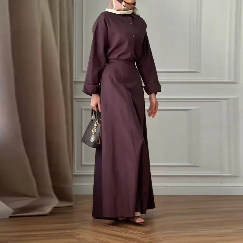 Mila – Elegant Two-Piece Linen Set