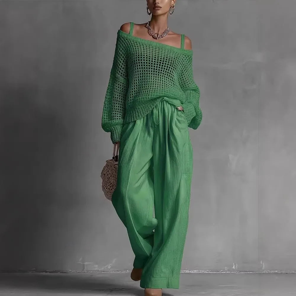 Cleo - Effortless Off-Shoulder Two-Piece