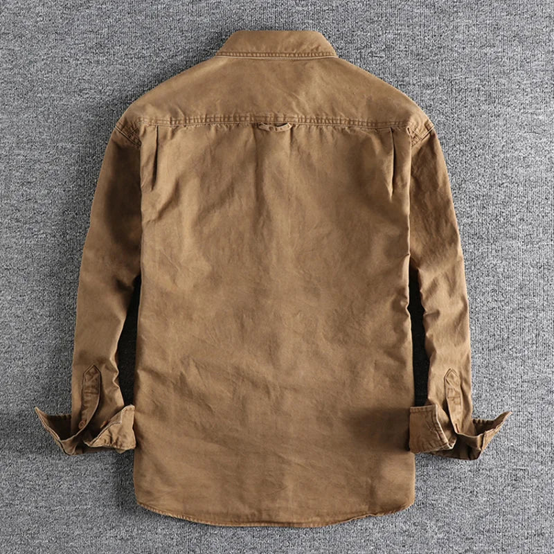 Wyatt – Vintage Washed Work Shirt