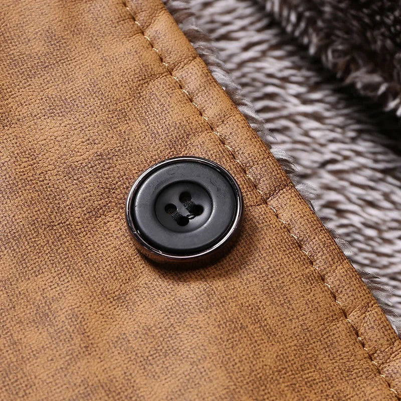 Oliver - Suede Men's Coat
