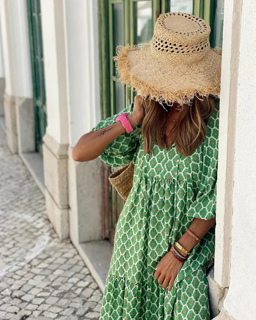 Avery – Flowy Bohemian Maxi Dress for Effortless Summer Style