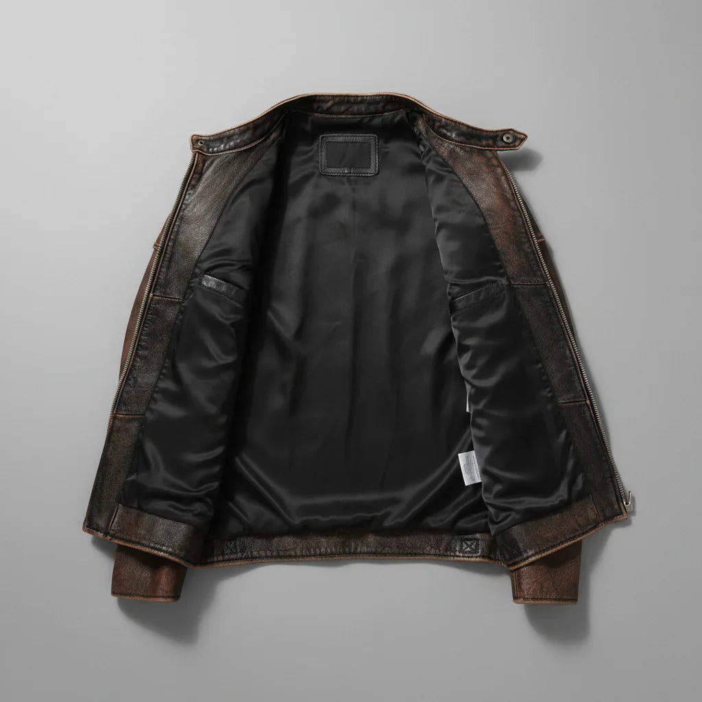 Kiel - Premium Leather Moto Jacket