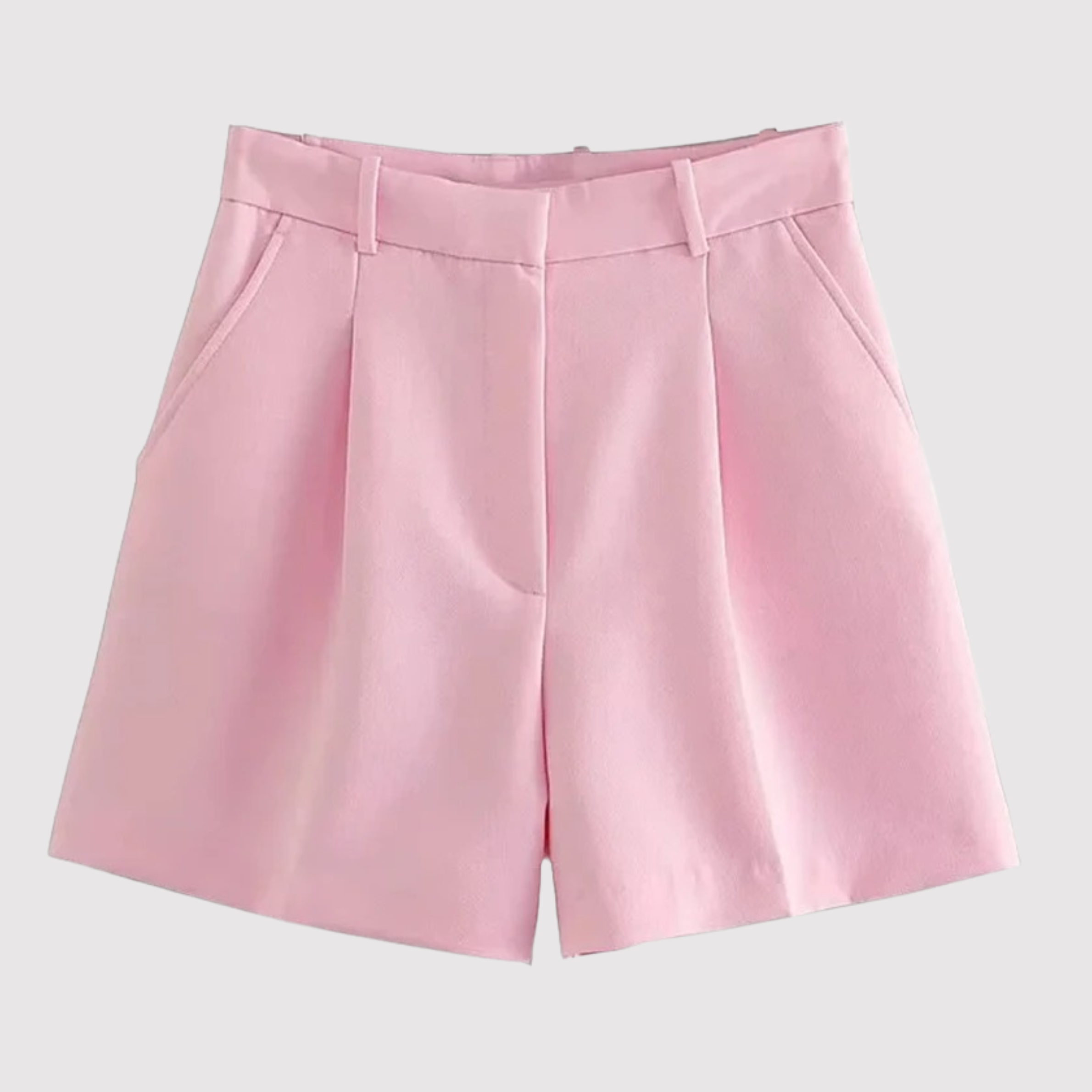 Simone - High Waist Elegant Summer Shorts