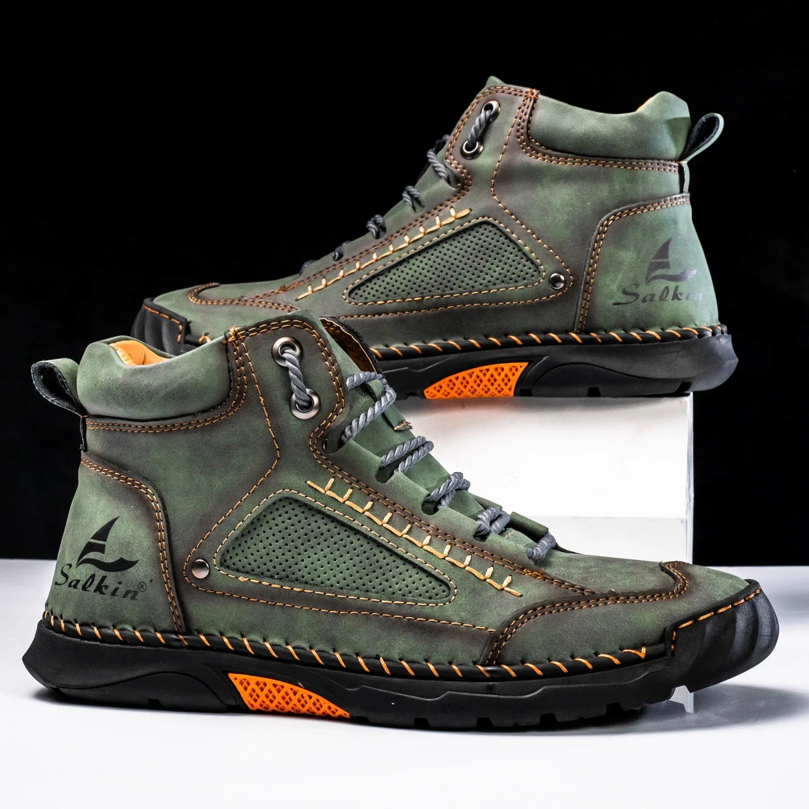 James – Premium Leather High Top Shoes