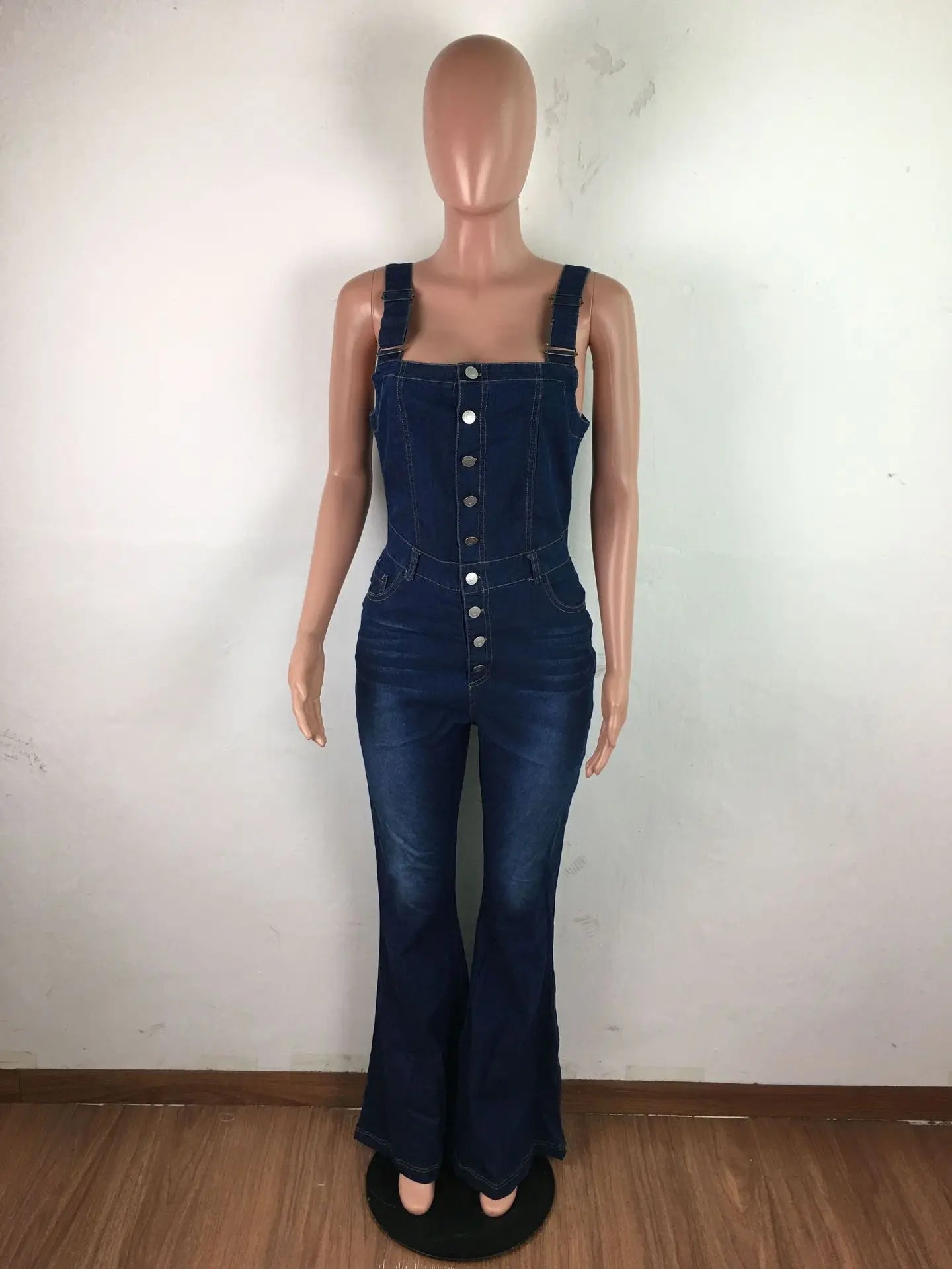 Nalla - Wide-Leg Denim Jumpsuit