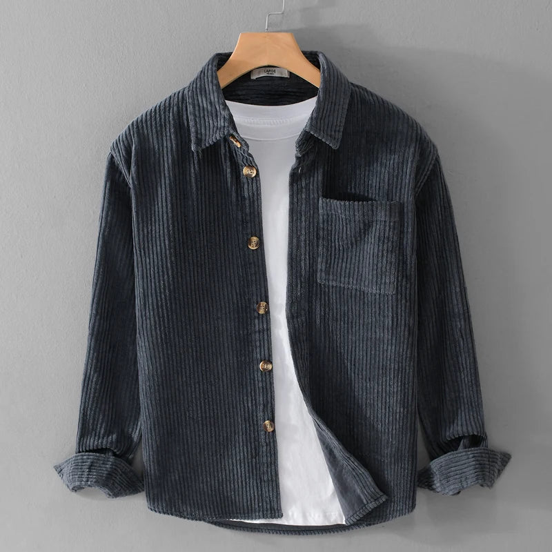 Oliver – Corduroy Long-Sleeve Shirt