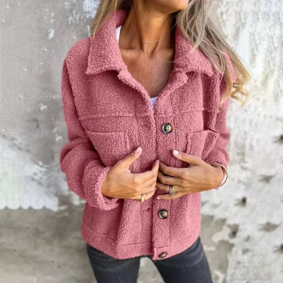 Catalina - Soft Textured Wool Jacket
