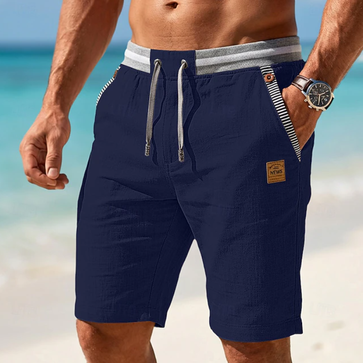 Thomas - Lightweight Summer Drawstring Shorts