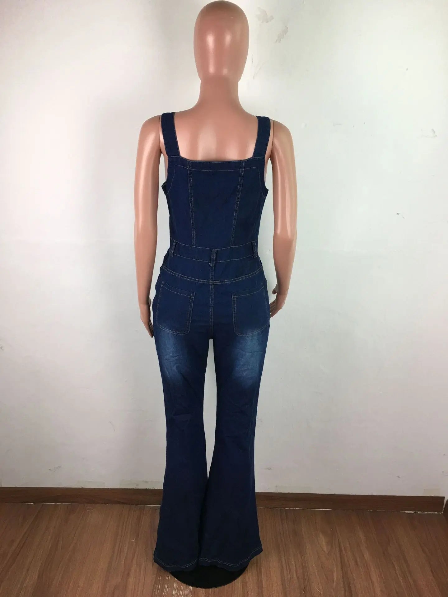Nalla - Wide-Leg Denim Jumpsuit