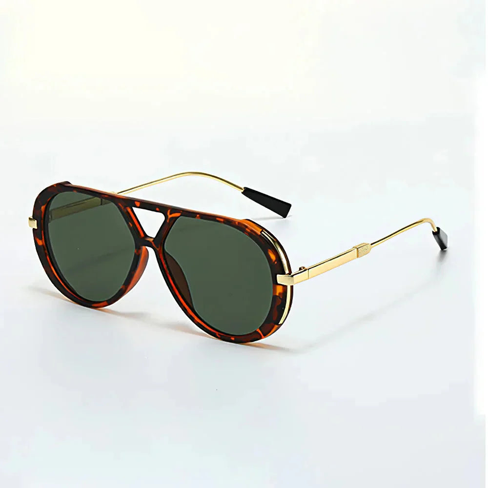 Carie - Retro Aviator Sunglasses