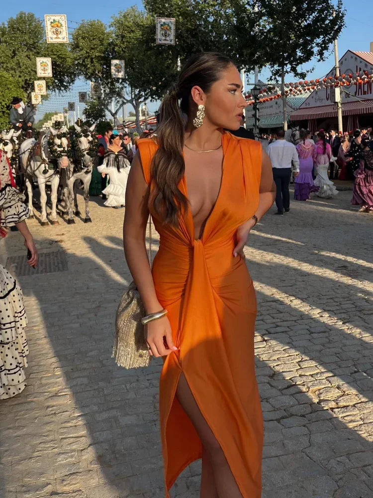 Resmee - Elegant Pleated Dress
