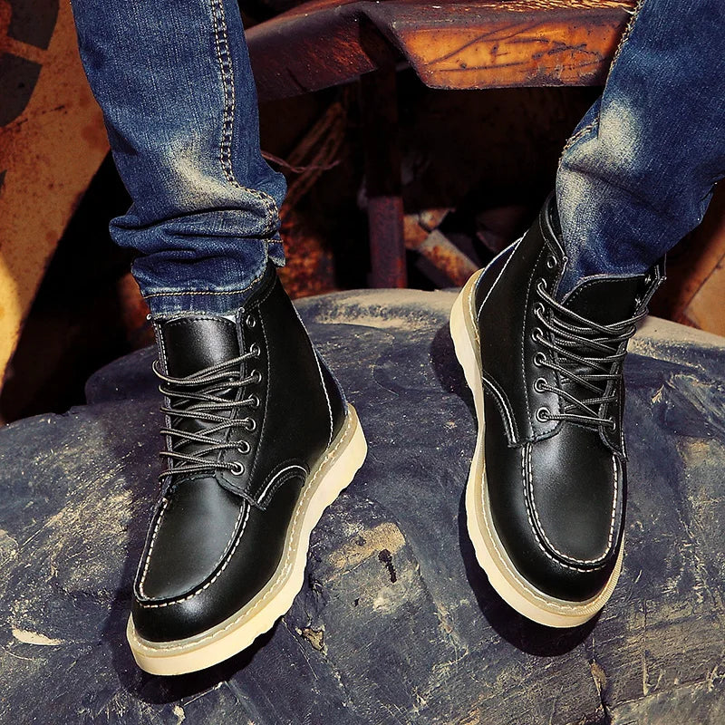 Miller – Retro Genuine Leather Boots