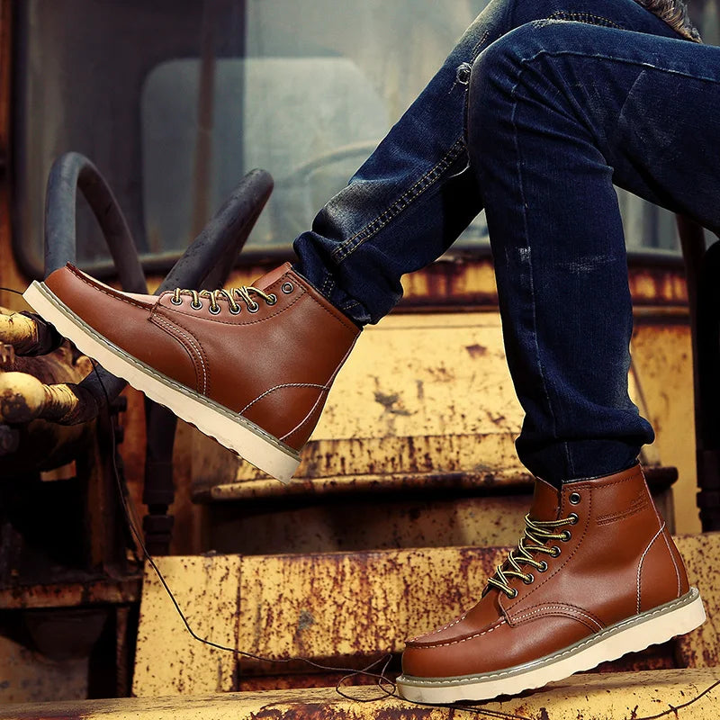 Miller – Retro Genuine Leather Boots