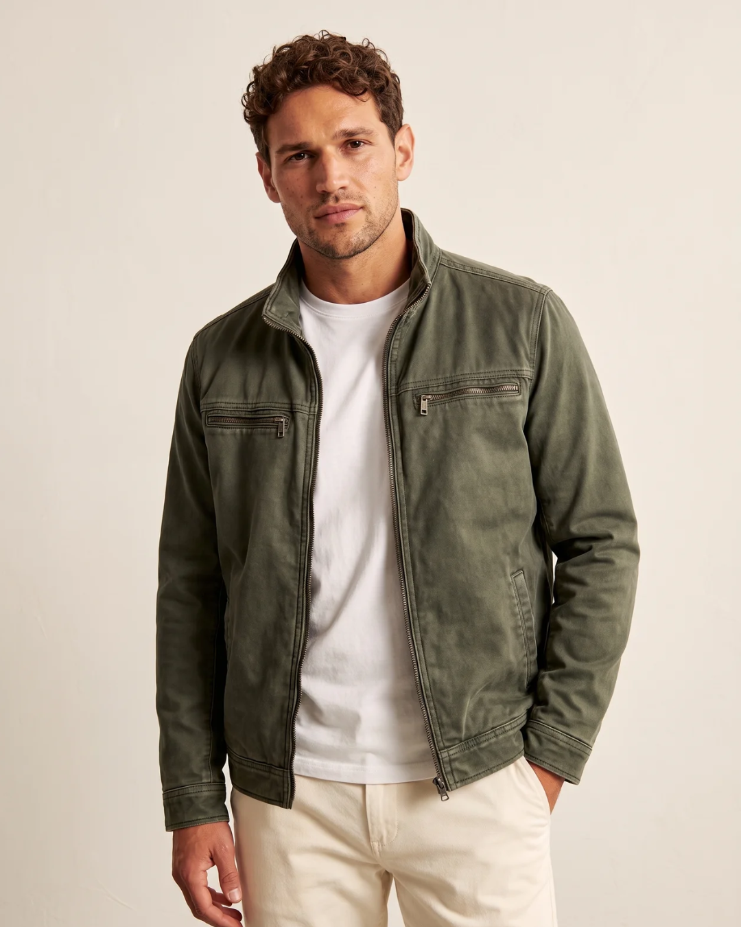 Sutton - Washed Cotton Field Jacket