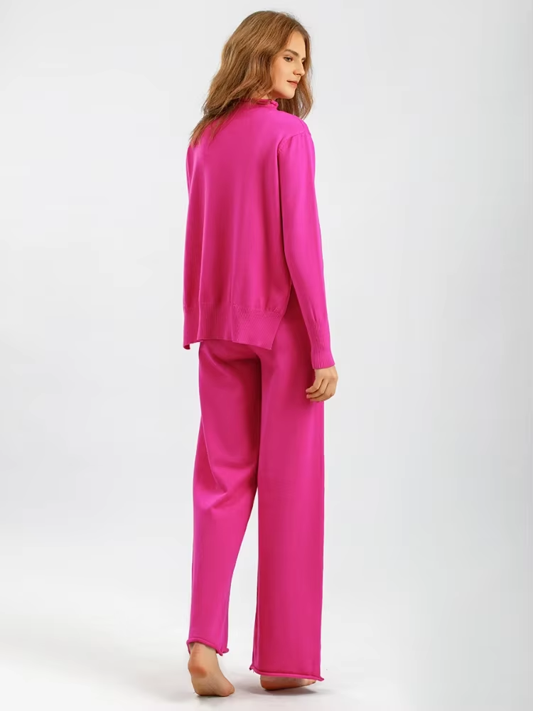 CAROLINE - KNITTED THICK WARM OVERSIZED Sweater Pants SET