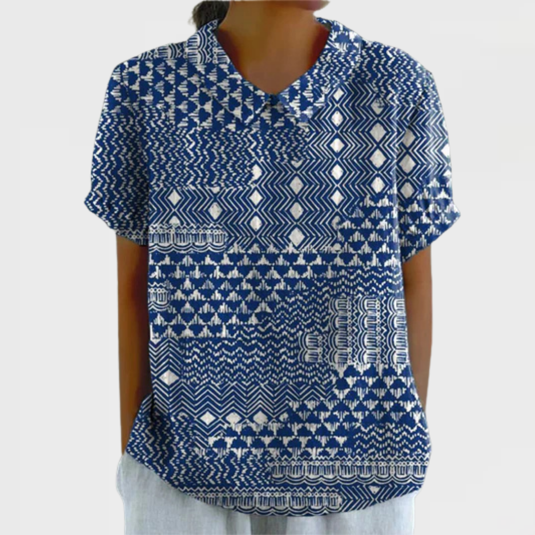 Dara - Tribal Print Shirt